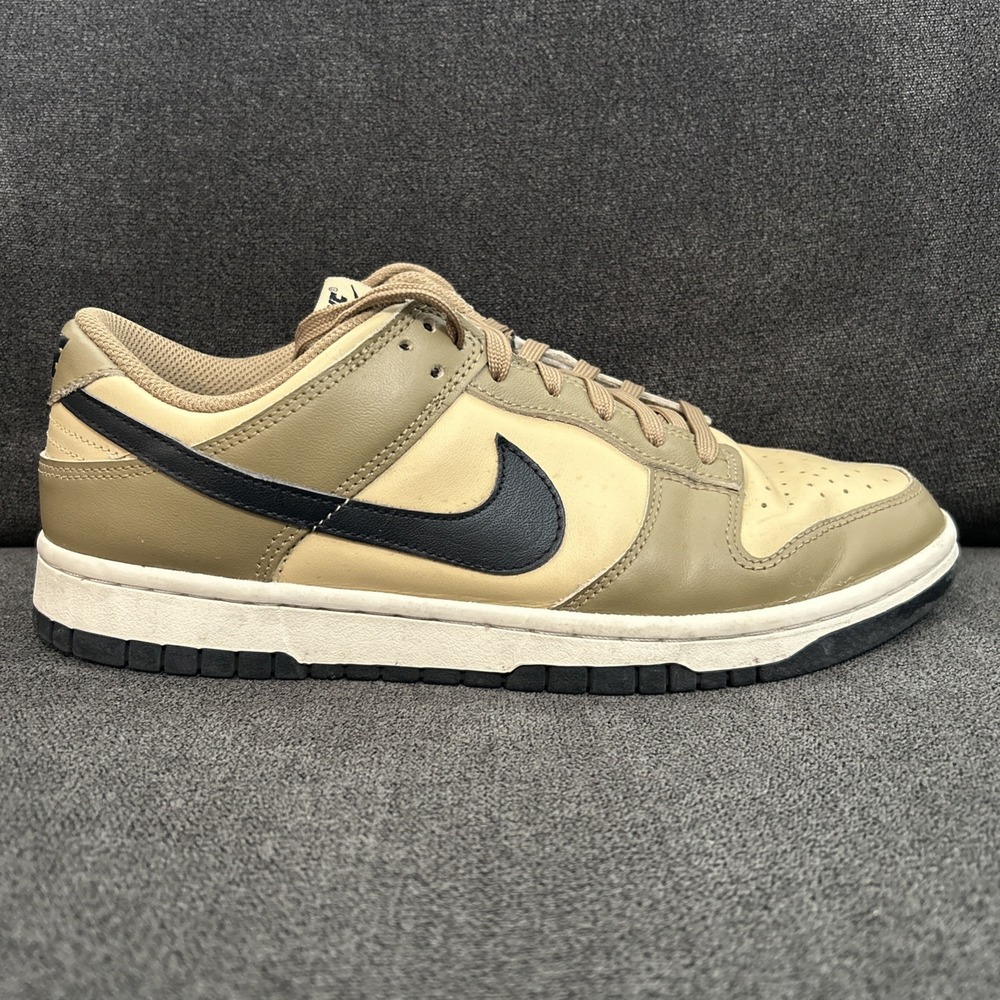 Nike‎ Dunk Low Women 9 Sand Drift Cacao Wow Tan Brown Retro Sneakers DD1503-200